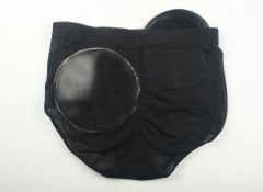SOFTLEAVES B200 BLACK YUVARLAK ŞEKİLLİ SİLİKONLU POPO ARTTIRICI KÜLOT